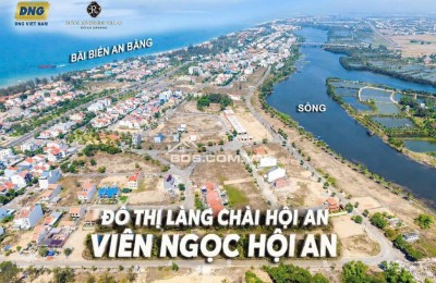 Lô góc đẹp 372m² - Khu Làng Chài Hội An, 40Tr/m. Phù hợp đầu tư khai thác dòng tiền