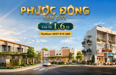 Phước Đông New City – CHỈ 1,6 TỶ CÓ HỢP ĐỒNG THUÊ 12TR/THÁNG: 0941853999