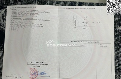 Bán đất KCN Phú Nghĩa Chương Mỹ 91m2 giá nhỉnh 3 tỷ