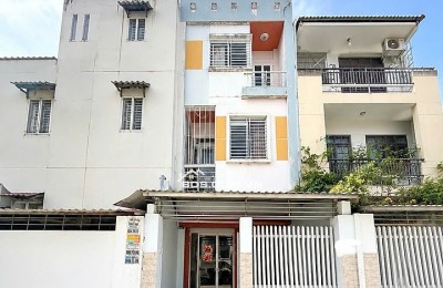 HÀNG NÓNG  NHÀ ĐẸP 3 TẦNG – Ô TÔ NGỦ NHÀ – HUỲNH TẤN PHÁT, QUẬN 7 – 4M x 12M – GIÁ 6.7 TỶ