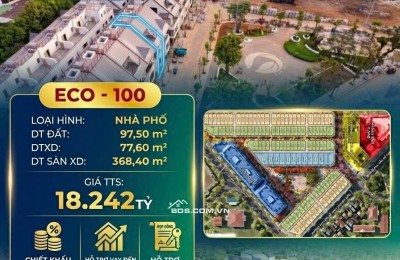 Nhà phố vườn Ecopalace – Sống đẳng cấp giữa trung tâm Buôn Ma Thuột