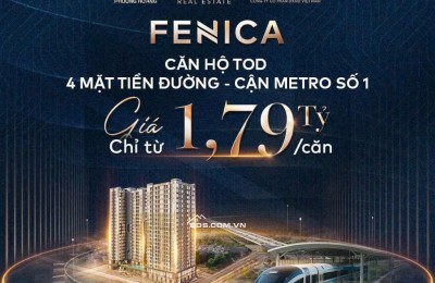 CHỈ TỪ 1,79 TỶ – SỞ HỮU CĂN HỘ CẬN METRO SỐ 1, THANH TOÁN CHỈ TỪ 6 TRIỆU/THÁNG 