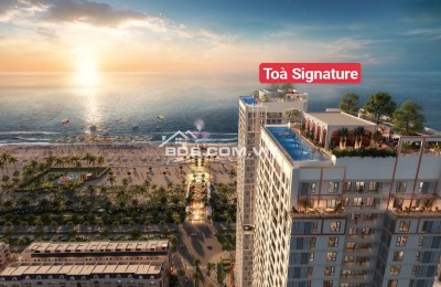 Căn hộ trực diện biển đẹp nhất biển Bảo Ninh - Bàn giao tiêu chuẩn quốc tế - sở hữu lâu dài