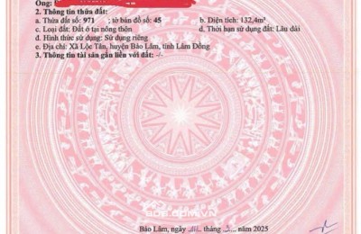 Bán đất gần hồ ngọc 1,35tỷ/150m2, full thổ cư, sổ hồng riêng, đường nhựa 12m, gần ngã 5 chợ.