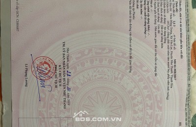 Cần bán 187.5m2 đất thổ cư ở Yên Lạc, Như Thanh, Thanh Hoá