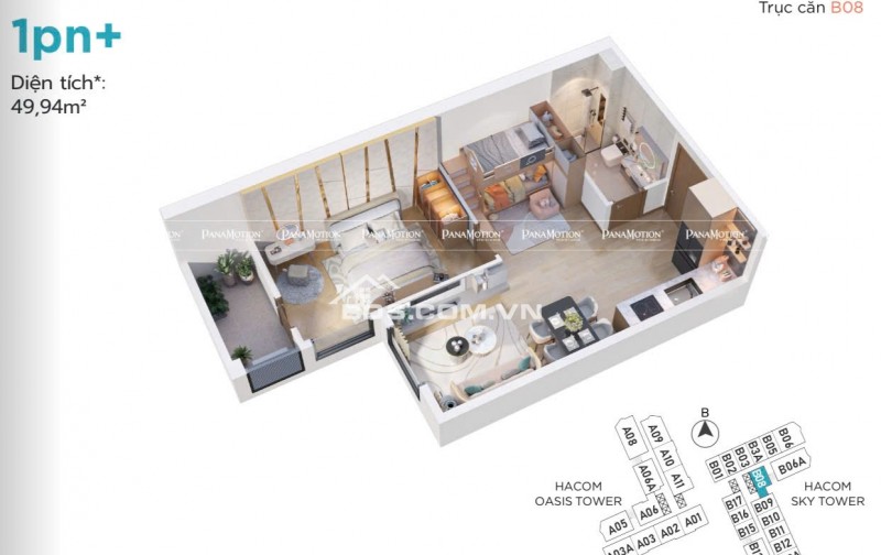 HACOM TOWER CĂN HỘ CAO CẤP TẠI NAM KHÁNH HÒA THANH TOÁN 1%/1 THÁNG (15TR) ĐẦU TIÊN XUẤT HIỆN