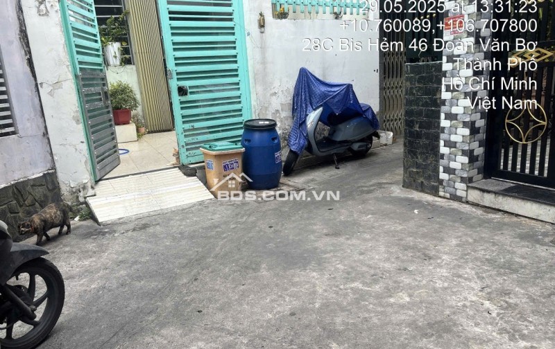 Bán nhà 414/28/9 Đoàn Văn Bơ, P.Khánh Hội, TPHCM. 99m2 SHR chỉ 9.8 tỷ. Lh: 0917873287