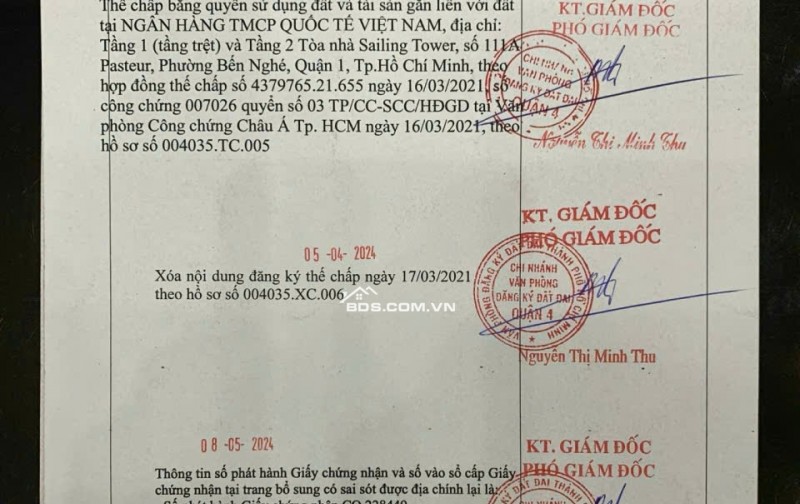 Bán nhà 414/28/9 Đoàn Văn Bơ, P.Khánh Hội, TPHCM. 99m2 SHR chỉ 9.8 tỷ. Lh: 0917873287