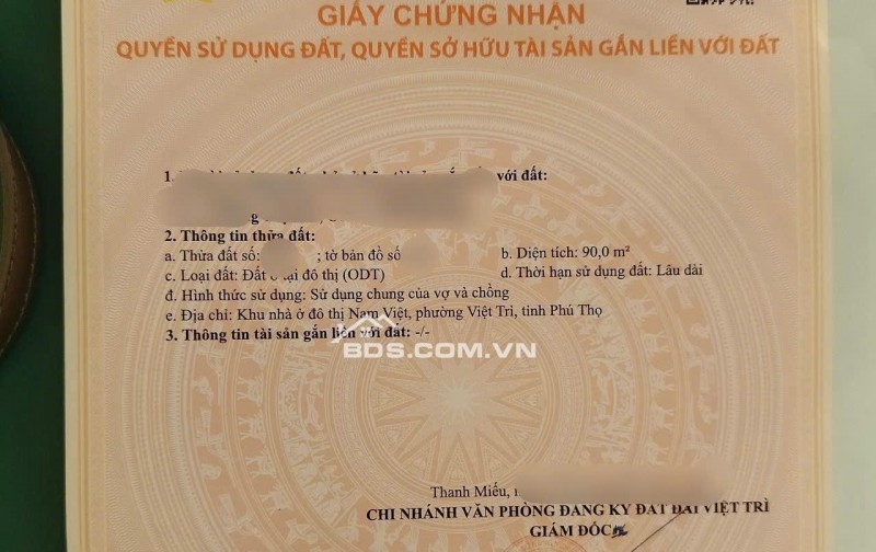 BÁN LÔ ĐẤT KHU ĐÔ THỊ NAM VIỆT SIÊU ĐẸP GẦN KÊNH