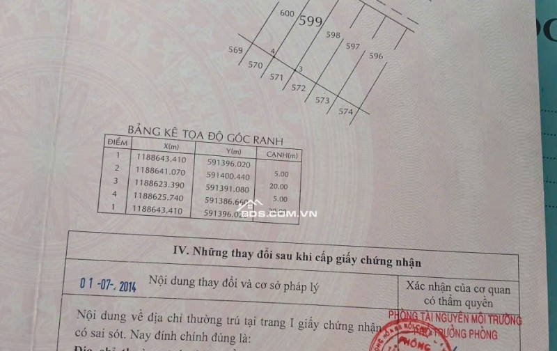  BÁN ĐẤT MT KÊNH THAM LƯƠNG – TÂN TẠO A, BÌNH TÂN – 5x20m