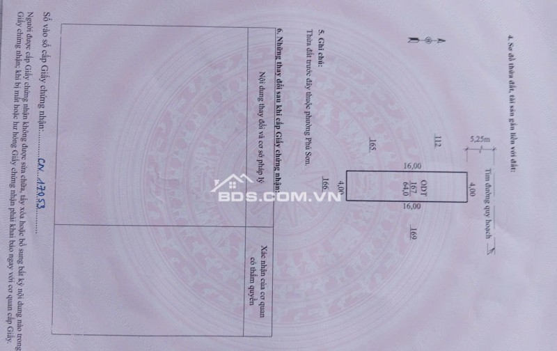Bán đất sổ hồng chính chủ ngay Trung tâm Thành phố Thanh Hóa