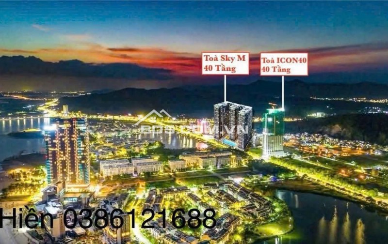 SIÊU HOT! 3,2 TỶ CĂN GÓC 2PN ĐẸP NHẤT SKYM VIEW BIỂN, HỒ NHẠC NƯỚC - TẶNG NGAY 200TR
