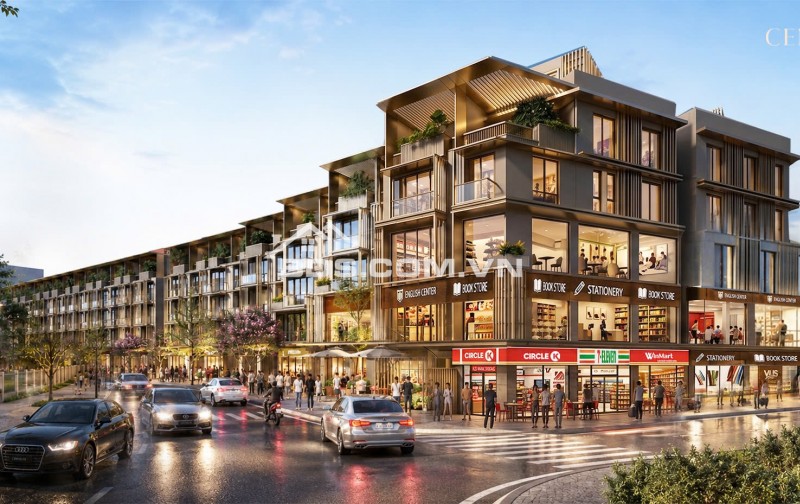 Liền kề mặt đường Trung Văn xây dựng 6 tầng vô cùng đẳng cấp tại dự án Central Lakeside