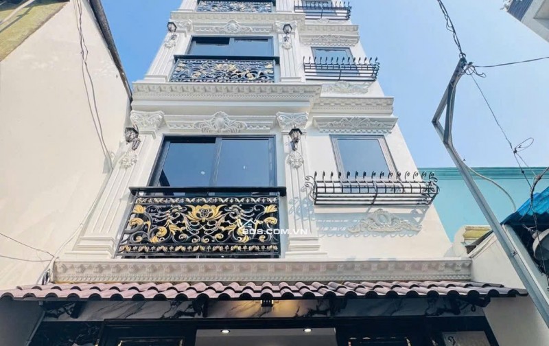 BÁN NHÀ NGAY CÔNG VIÊN GIA ĐỊNH – 33MV 5 TẦNG FULL NỘI THẤT 6,9 TỶ. LH:0908120770
