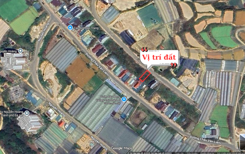 BÁN ĐẤT L35 KHU QUY HOẠCH NGUYỄN HOÀNG – P7, ĐÀ LẠT