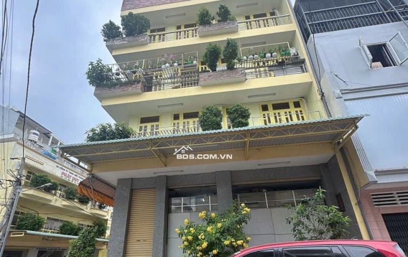 Bán Khách sạn 2 mặt tiền Hà Huy Giáp 5 lầu 16P ngang 4.5m 90m2 giáp Gò Vấp nhỉnh 15 tỷ.