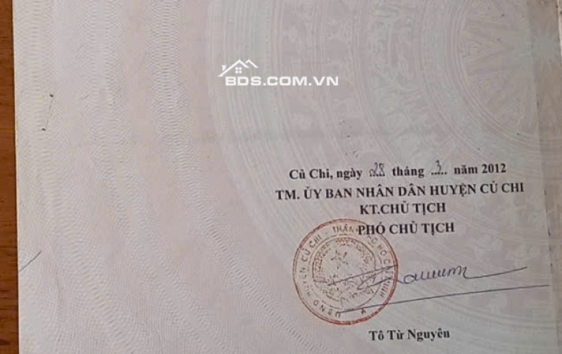 GIẢM GIÁ BÁN GẤP ĐẤT PHÚ MỸ HƯNG, CỦ CHI, TỪ 2.5 TỶ CHỈ CÒN 2.1 TỶ. LH:0918091655.