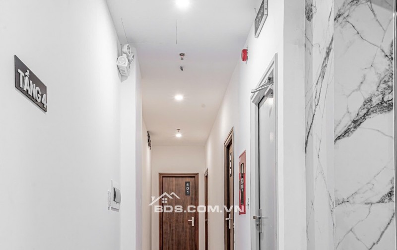 CHDV 6 tầng mới 100% ngang 5.1m 122m2 21PN T.máy hẻm 102 Lê Văn Thọ TN100tr kế CV 21.5 tỷ