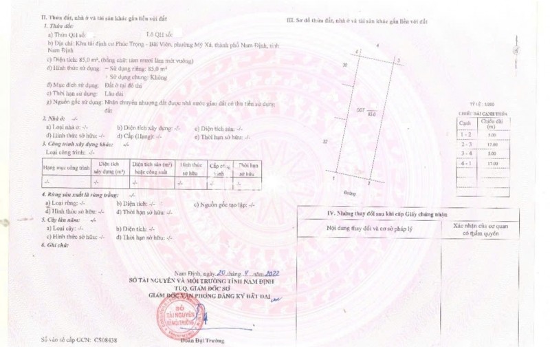 BÁN ĐẤT ĐÔ THỊ BÃI VIÊN - MẶT ĐƯỜNG NGÔ QUÝ DUẬT 85M2 GIÁ 4.1 TỶ