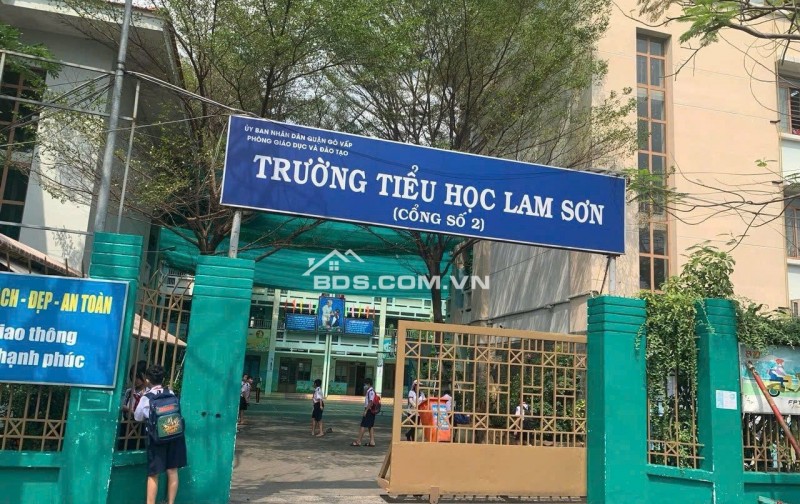 Chỉ 15.8 tỷ có MTKD đường 30m Phạm Văn Chiêu 120m2 ngang 4.4m 4 lầu KD đỉnh ngay chợ TĐ.