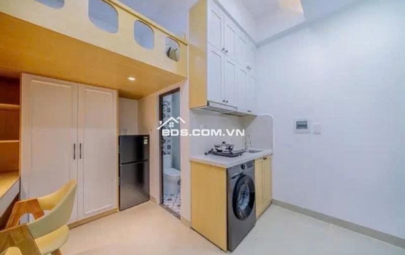 CHDV 6 tầng mới 100% ngang 5.1m 122m2 21PN T.máy hẻm 102 Lê Văn Thọ TN100tr kế CV 21.5 tỷ