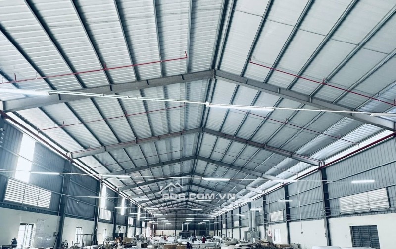 Kho xưởng mới dựng trong KCN Nam Cầu Kiền, 2500m2 PCCC tự động, giá chỉ 110.000/m2