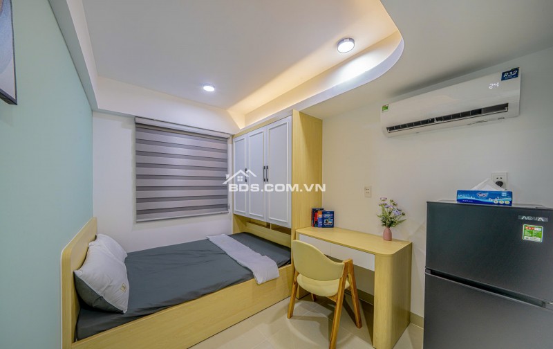 CHDV 6 tầng mới 100% ngang 5.1m 122m2 21PN T.máy hẻm 102 Lê Văn Thọ TN100tr kế CV 21.5 tỷ