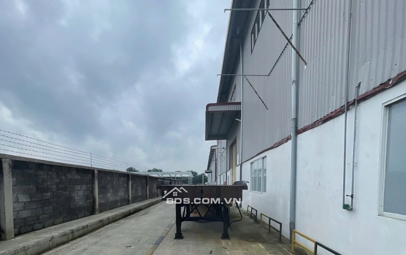 Kho xưởng mới dựng trong KCN Nam Cầu Kiền, 2500m2 PCCC tự động, giá chỉ 110.000/m2