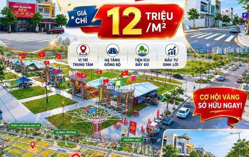 CHỈ TỪ 12 TRIỆU/M2 – SỞ HỮU ĐẤT VÀNG TRUNG TÂM LA HA!