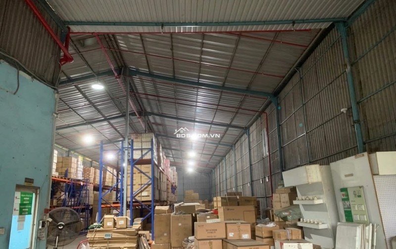Cho thuê kho xưởng 570m2, Pccc tự động, Ql1A An Phú Đông Quận 12