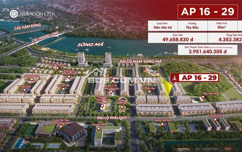 HERAGON CITY – NAM NGẠN. GIÁ ĐỢT 1. ĐẤT NỘI ĐÔ CUỐI CÙNG.