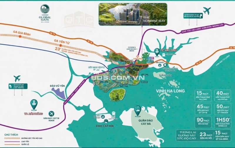 Dự án Vinhome Global Gate Hạ Long phân khu thiên đường nhiệt đới.