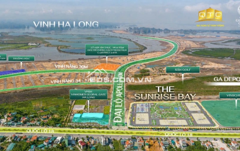 Dự án Vinhome Global Gate Hạ Long phân khu thiên đường nhiệt đới.