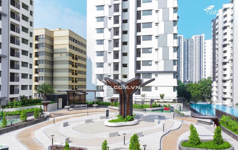 Căn hộ 2PN Habitat Full Nội Thất cho thuê ngay , ngay KCN Visip1