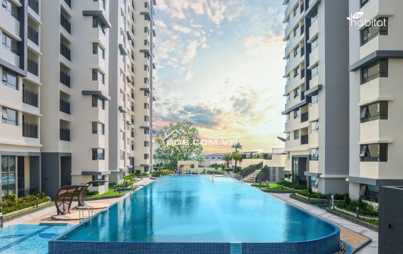 Căn hộ 2PN Habitat Full Nội Thất cho thuê ngay , ngay KCN Visip1