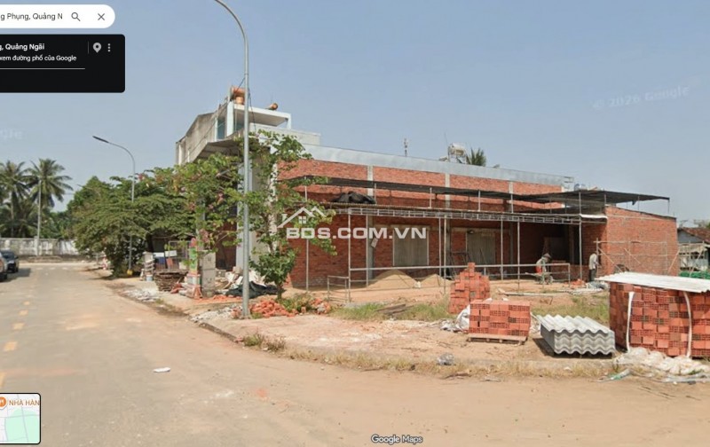 Bán lô đất 2 măt tiền diện tích 127m2 tại Long Phụng - Quảng Ngãi