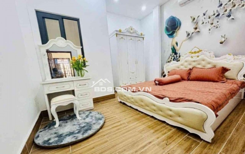 BÁN NHÀ PHẠM VĂN CHIÊU – HẺM XE HƠI – 4 TẦNG – FULL NỘI THẤT