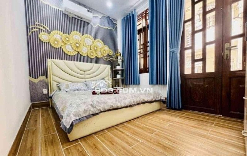 BÁN NHÀ PHẠM VĂN CHIÊU – HẺM XE HƠI – 4 TẦNG – FULL NỘI THẤT