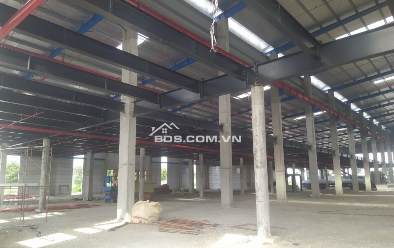 Xưởng mới dựng ở gần cầu Khuể, DT 3800m2, có đầy đủ PCCC tự động, làm được FDI. Trạm điện 1200kva
