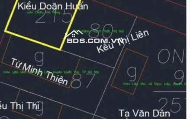 Bán lô đất vuông, vị trí đẹp tại Liệp Mai,Quốc Oai, Sổ đỏ chính chủ,0398875666