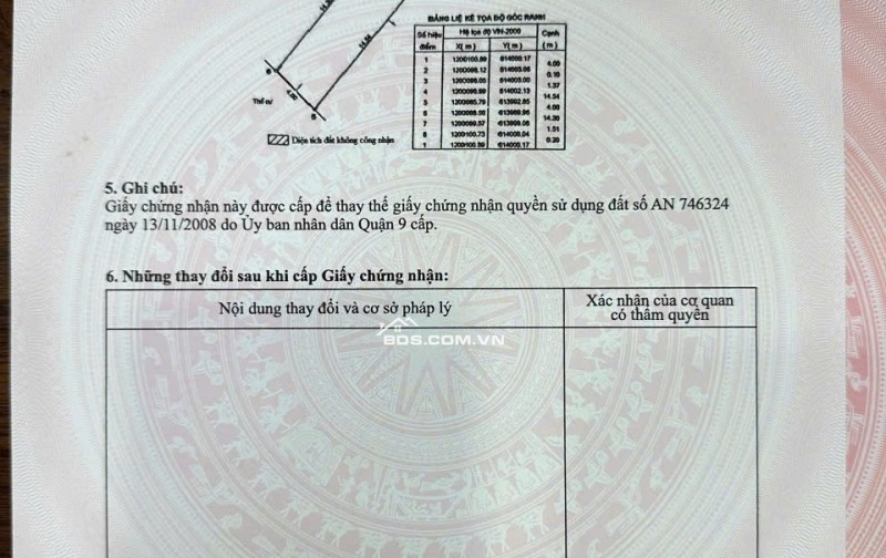 MAN THIỆN TĂNG NHƠN PHÚ A, HẺM XE HƠI, 64M2, GIÁ 4.8 TỶ.
