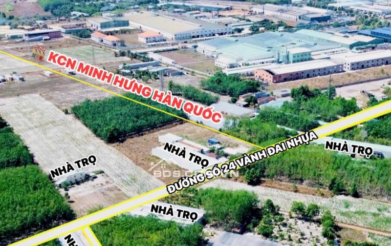 Bán đất nền vành đai khu công nghiệp Minh Hưng, diện tích 314 m2