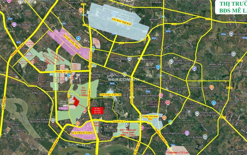 PEARL RIVERA NGAY CHÂN CẦU THĂNG LONG gần hồ VÂN TRÌ 180ha