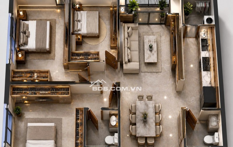 Căn hộ sân vườn Eco Palace Buôn Ma Thuột - hưởng trọn các tiện ích trong 1 căn hộ.