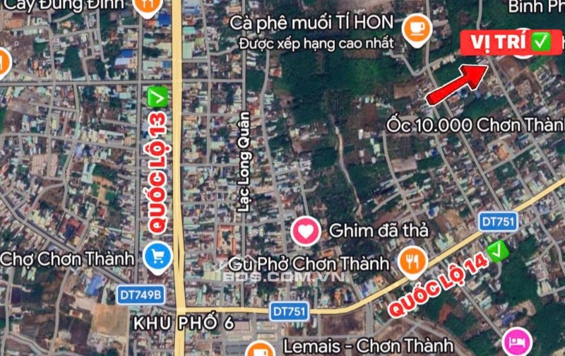 Bán Đất Vườn Mít Gần Trung Tâm Hành Chính Chơn Thành