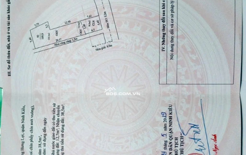 CẦN BÁN NHÀ GÓC 2 MẶT HẺM - VỊ TRÍ ĐẮC ĐỊA TRUNG TÂM PHƯỜNG TÂN AN TP CẦN THƠ (NINH KIỀU - CŨ)