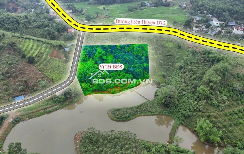  TUYỆT TÁC ĐỘC BẢN: 7000M² ĐỒI ĐỘC LẬP BÁM HỒ TẠI KIM BÔI!