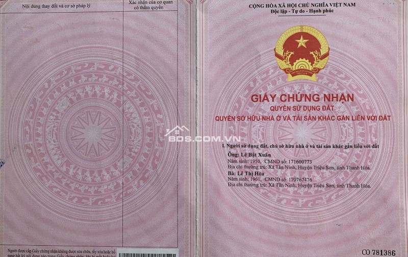 BÁN 380,6MV ĐẤT MT ĐƯỜNG SỐ 8 P.LONG ĐIỀN BÀ RỊA-VŨNG TÀU, TP.HCM 9.3TỶ LH:0918656770