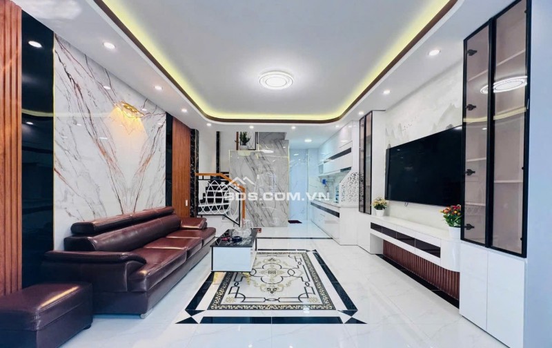 BÁN NHÀ NGAY CÔNG VIÊN GIA ĐỊNH – 33MV 5 TẦNG FULL NỘI THẤT 6,9 TỶ. LH:0908120770