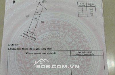 Bán Đất 144.7m2 có sẵn 137 m2 thổ cư giá 2.9 tỷ tại Xã Sông Nhạn Huyện Cẩm Mỹ Đồng Nai